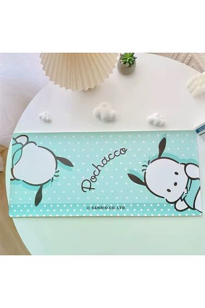 synshop Pochacco Cute Dog Kuromi Mouse Table Top Mat Tastatură Mouse Pad Mousepad mare Office Gamer Girl