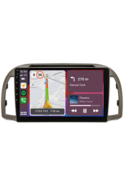 smartgo Nissan Micra Android Multimedya Sistemi (2002-2010) 8+128 GB 4K OLED ...