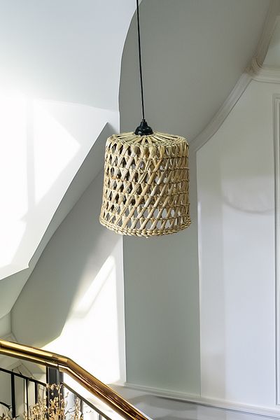 HAKİCİ Special Production Natural Handmade Wicker Chandelier