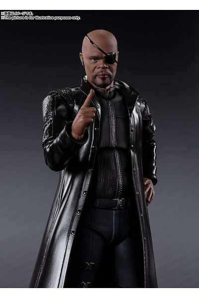 BANDAI S.H.Figuarts Avenger Nick Fury - Action Figure