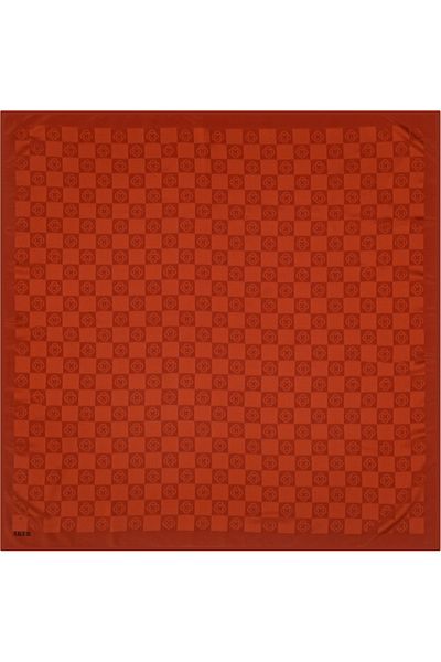 Aker Eșarfă Monogram Checker - Tile 962
