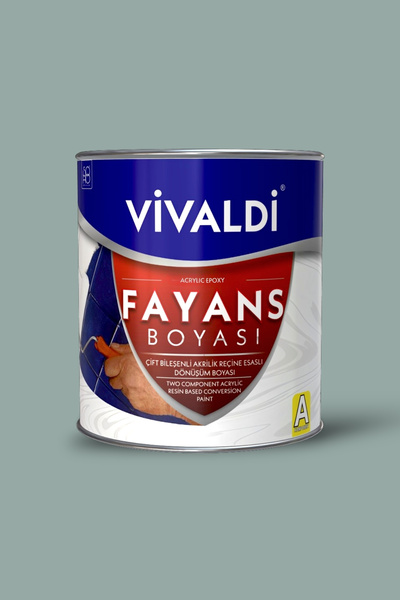 Vivaldi Fayans Boyası - Astar Ve Vernik Gerektirmeyen Boya - Sınırsız Renk 1 Kg