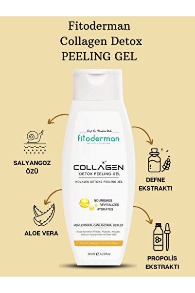 Fitoderman Canlandırıcı, Arındırıcı, Yenileyici, Leke Görünümü Karşıtı Detox Peeling Jel