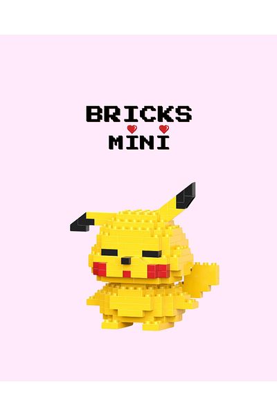 Bricks مكعبات بوكيمون بيكاتشو ميني ليغو