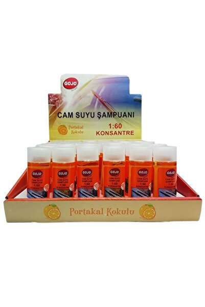 Gojo Cam Suyu Şampuanı 1:60 Konsantre 36 'lı Paket