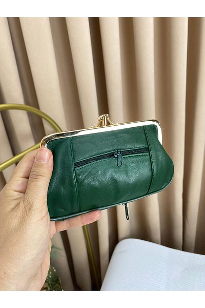 H&D COLLECTİON Портфейл от мека кожа с клипс за качество A+A - нов модел