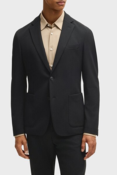 BOSS Slim Fit Mono Yaka Klasik Ceket Erkek CEKET 50535083 001