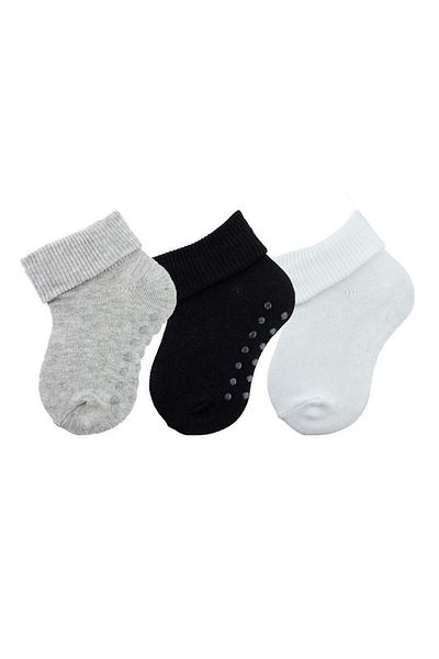 Bross 3 Pack Organic Cotton Baby Socks