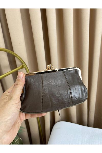 H&D COLLECTİON Портфейл от мека кожа с клипс за качество A+A - нов модел