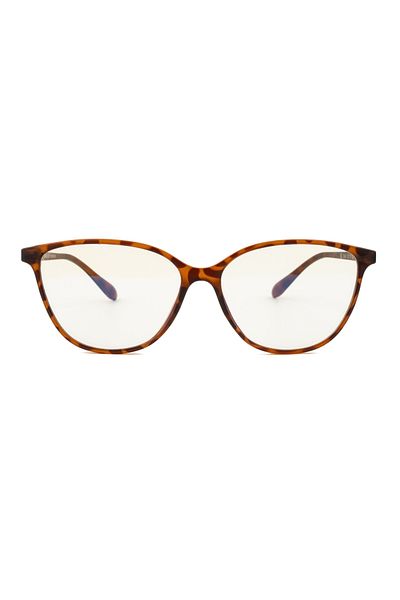 LUNOX Lagertha Cateye Leopard Blue Light Filter Computer Screen Goggles