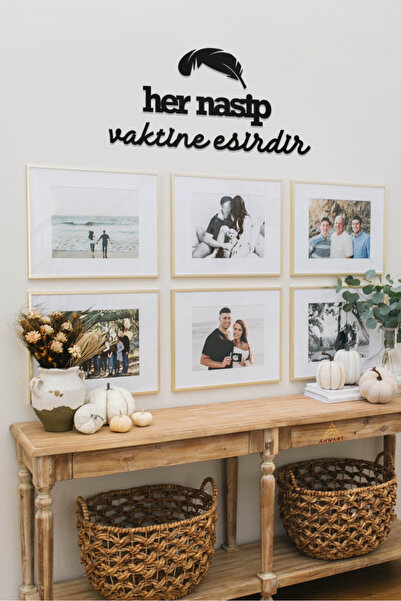 AHWART Fiecare este un prizonier al destinului, tablou decorativ din lemn cu ...