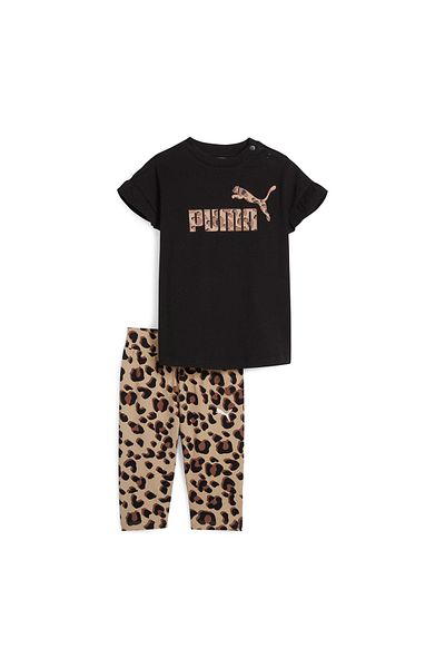 Puma Minicats Animal - Puma Black Legging Set
