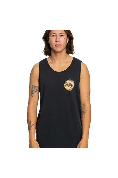 Quiksilver Quixilver Long Fade Tank Black Men's Athlete Eqyzt07663-10010