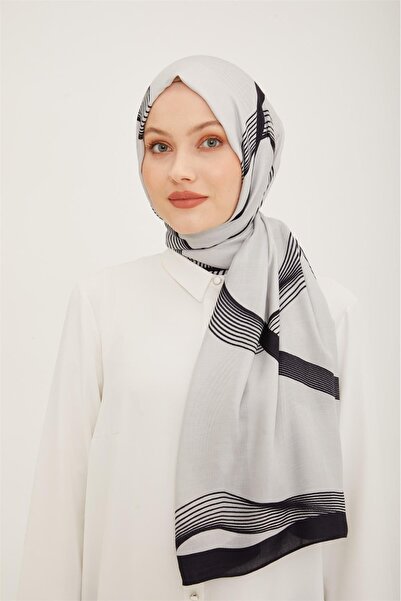 Armine Trend Geometric Pattern 077 - 042 Shawl - 30