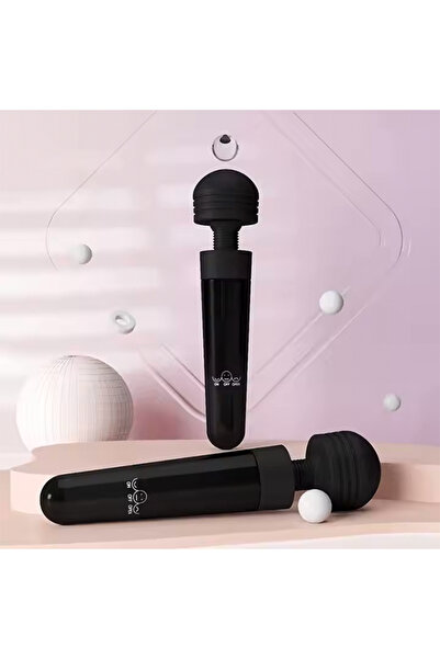 Mini Masaj Wand Vibratör - Esnek Başlı