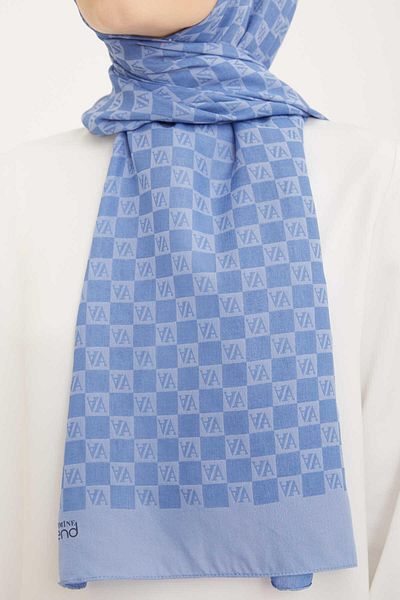 Armine Ultra Ligther A Logo Trend Τζιν Μπλε Σάλι - 18-23046