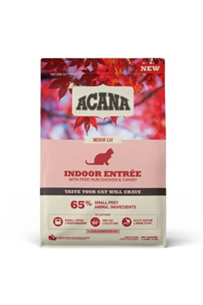 Acana Indoor Entree Sterilised Tavuk Ve Hindili Yetişkin Kedi Maması 4500 gr