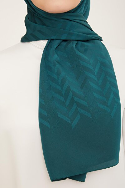 Armine Trend J.capri Emerald Green μοτίβο σάλι 1-123