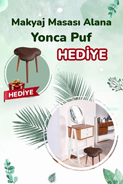 my designe Ayaklı Modern Makyaj Masası