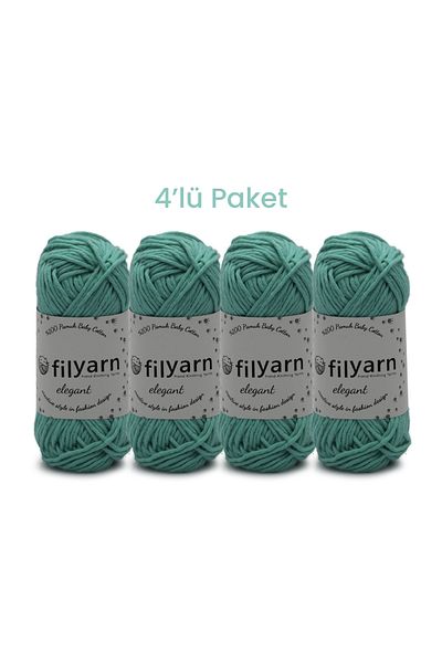 Filyarn Oeko-Tex Certified 25 γραμμάρια βαμβακερό νήμα μωρού - Γιλέκο και σετ 4 τεμαχίων