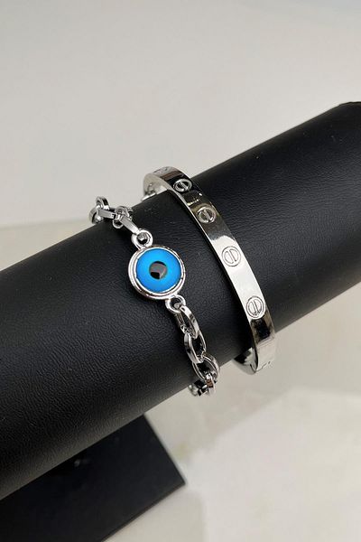 Modex Double Cuff Combination Bracelet