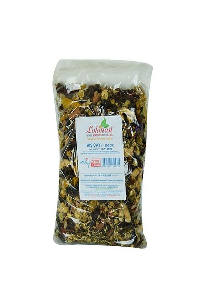LokmanAVM Natural Ottoman Tea 1st Quality 12 Herb Mixed Winter Tea 500gr
