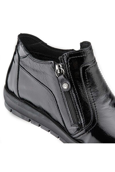 Muya Abelia 6 Nokta Anatomik Hakiki Deri Kadın Bot