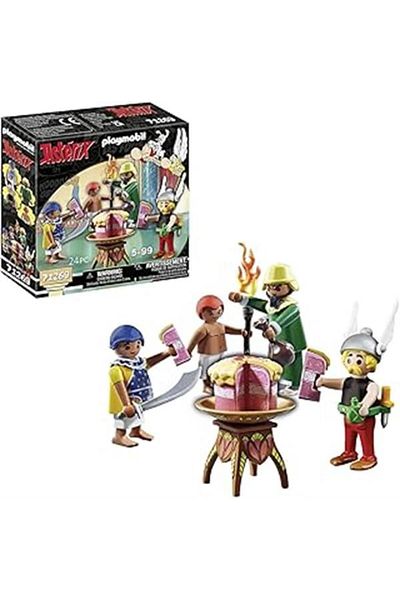 Playmobil Asterix 71269 - Toxic Pyradonis Pie, Cleopatra's Condiment