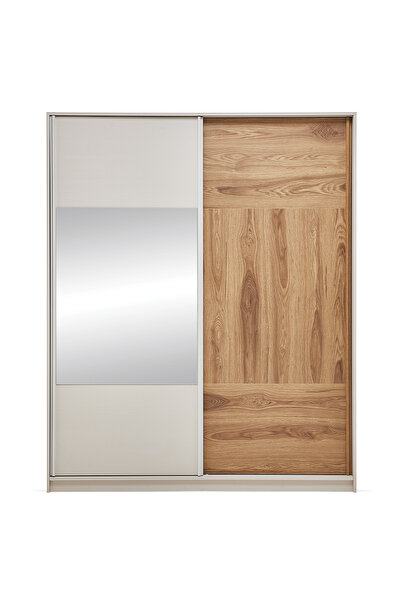 Enza Home Loreto Sürgü Kapaklı Gardırop