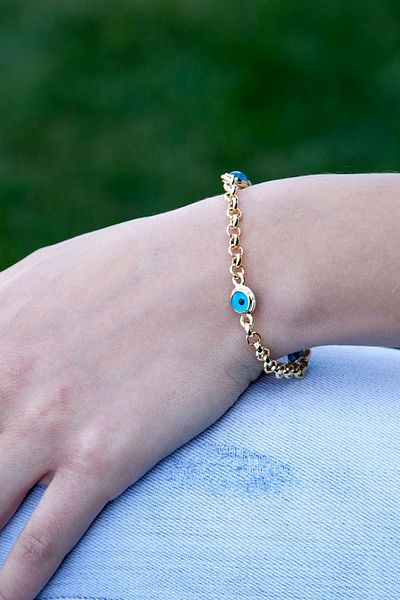 Modex Triple Eye Chain Bracelet