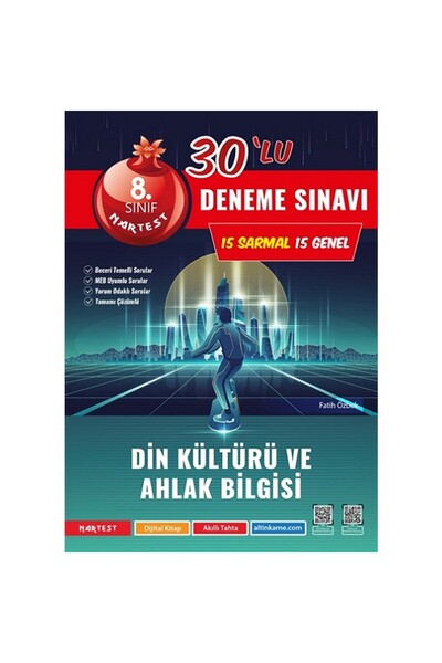 Nartest Yayınevi Nartest 8.sınıf Din Kültürü Ve Ahlak Bilgisi Mod Deneme Sınavı