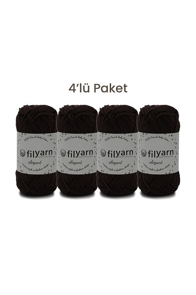 Filyarn Oeko-Tex Certified 25 γραμμάρια βαμβακερό νήμα μωρού - Γιλέκο και σετ 4 τεμαχίων