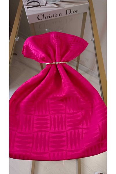 MODA Match Pattern Silky Jacquard Shawl