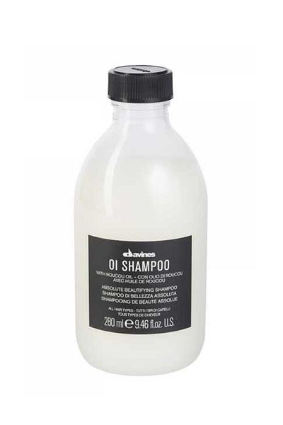 Davines Oi Shampoo 280 ml - Sulfate Free Care Shampoo for All Hair Types - 800460835552