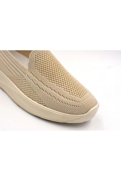 BEYAZ Fılinta Moda - Pantofi de zi cu zi pentru femei Poli, țesut cu talpă ușoară