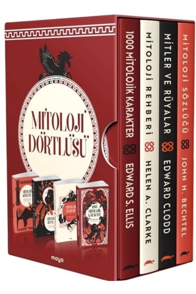 Genel Markalar Maya Mitoloji Dörtlüsü Seti - 4 Kitap Takım