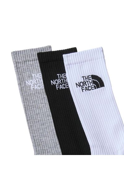 THE NORTH FACE Πολύχρωμες κάλτσες Cush Quarter 3P Multi Sport