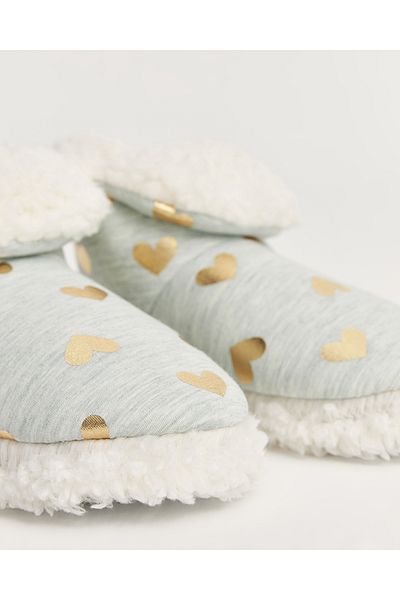 Chirpy Henr - Polka Dot and Pompom Women's Slippers