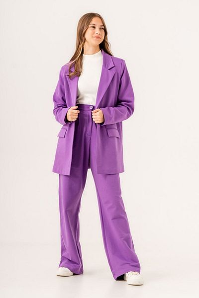HAUSEkids 9-16 Years Old Girl's Set - Royal Nishantaşı, Purple