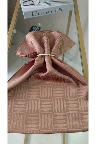 MODA Match Pattern Silky Jacquard Shawl
