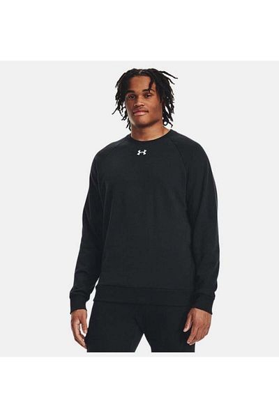 Under Armour سويت شيرت Ua Rival Fleece Crew للرجال