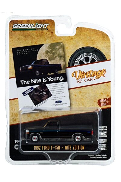 Greenlight 1992 Ford F-150 1/64 Ölçek Diecast Metal Model Araba