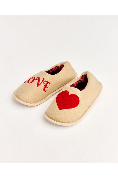 Chirpy Heart Love - Women's Indoor Shoes
