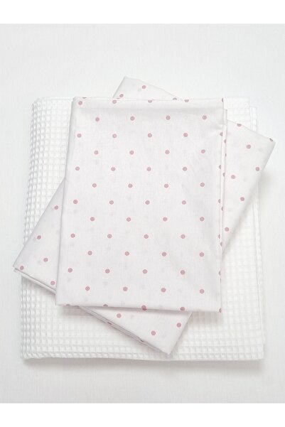 Yada Baby طقم بيكيه وافل موسلين 3 قطع للأطفال والرضع مصنوع من القطن العضوي بن...