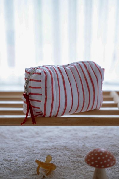 C&City Baby and Mother Large Care Bag Striped Red