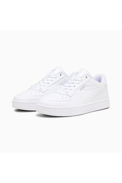 Puma Pantofi sport pentru băieți Caven 2.0 Jr alb-argintiu