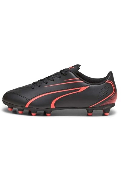 Puma Men's Football Cleats Vitoria Fg/ag Black-fire Orchid 10748302