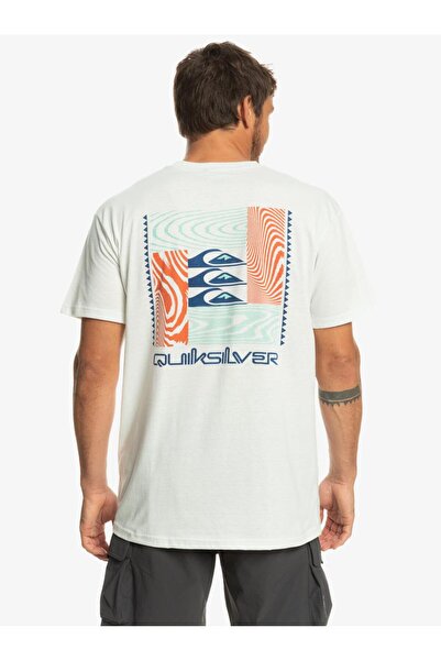 Quiksilver Μπλουζάκια M με στρεβλωμένα σχέδια
