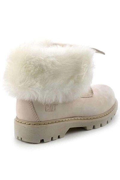 Caterpillar Γυναικείες μπότες Cat 015Z101184 Utah Fur Sheepskin Leather ΜΠΕΖ