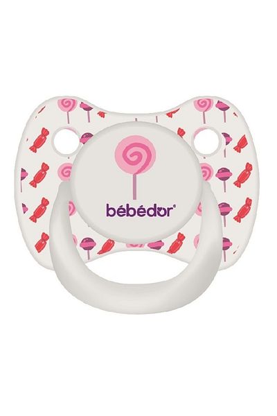 Bebedor Red Crystal Series Palate Pacifier - 6-18 Months (Code:172)